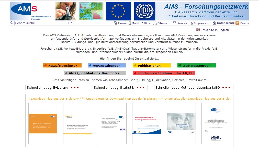 ams forschungsnetzwerk