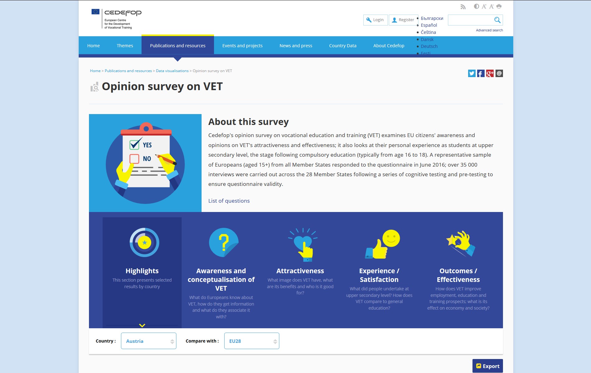 opinion survey vet
